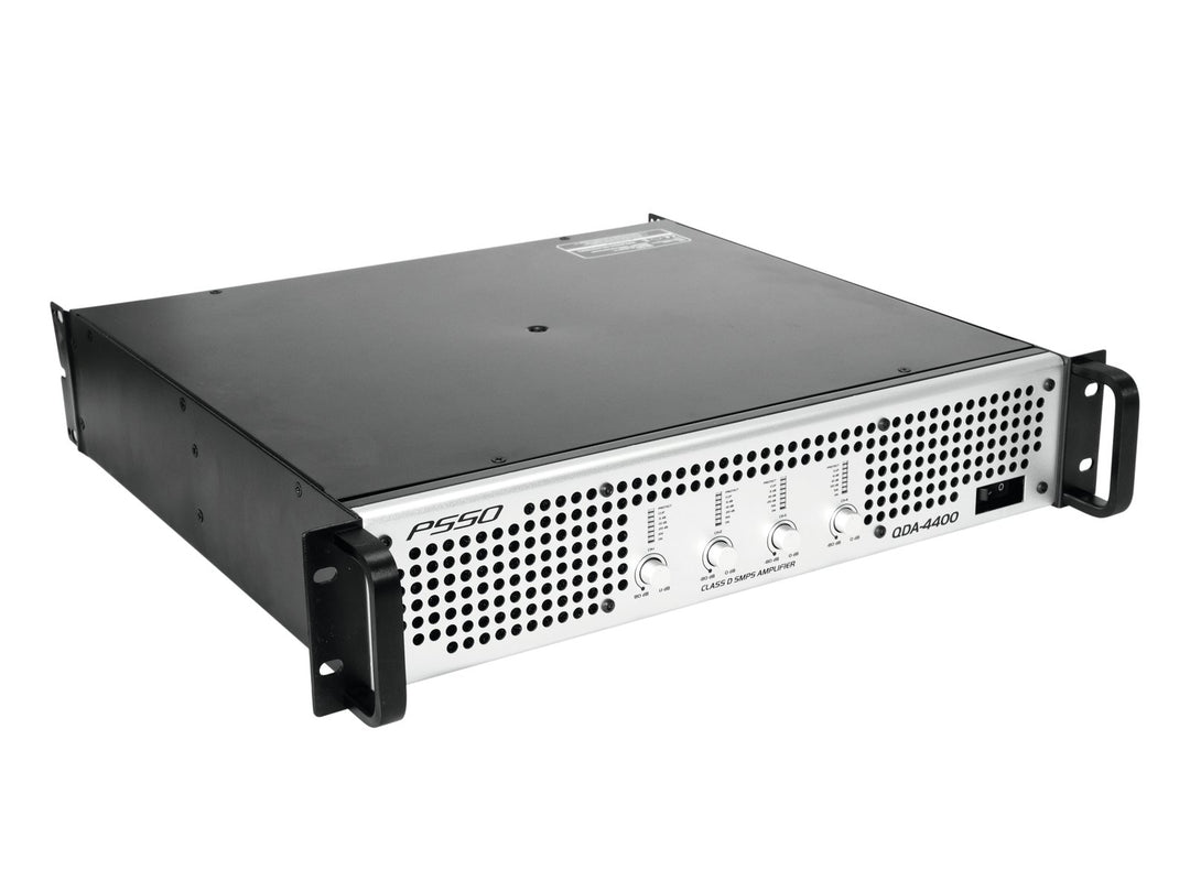 PSSO QDA-4400 4-kanals digital forsterker