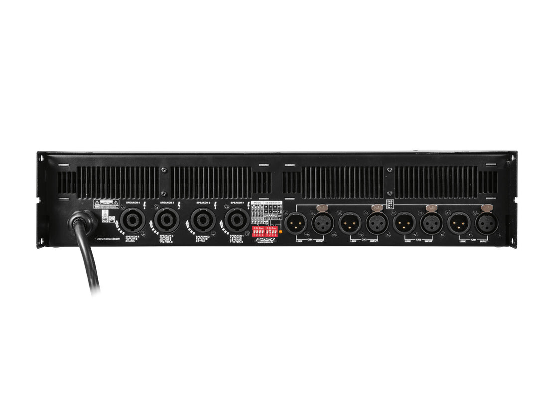 PSSO QCA-10000 MK2 4-kanals SMPS-forsterker