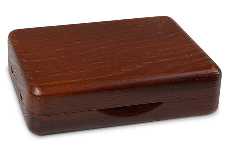 GEWA rørbladetui Tenor-saksofon 6 rørblad - Rødbrun lakkert finish