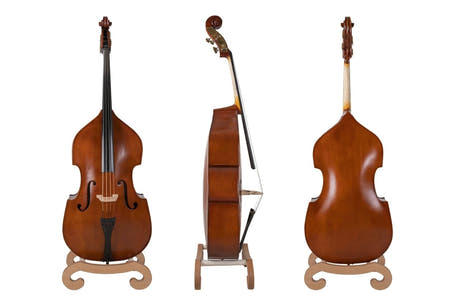 GEWA kontrabass Basic Line - versjon med heltre lokk - 1/8 (Klargjort i GEWAs mesterverksteder)