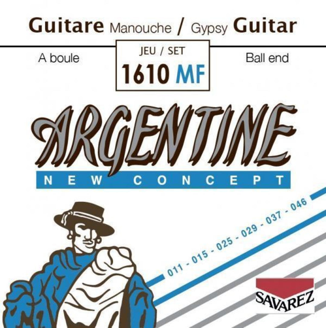 Savarez strenger for akustiske Gitarer Argentine - Sett (1610MF)