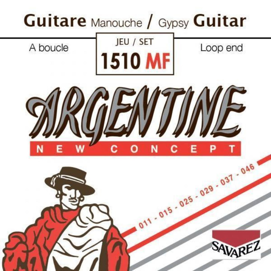 Savarez strenger for akustiske Gitarer Argentine - Sett (1510MF)