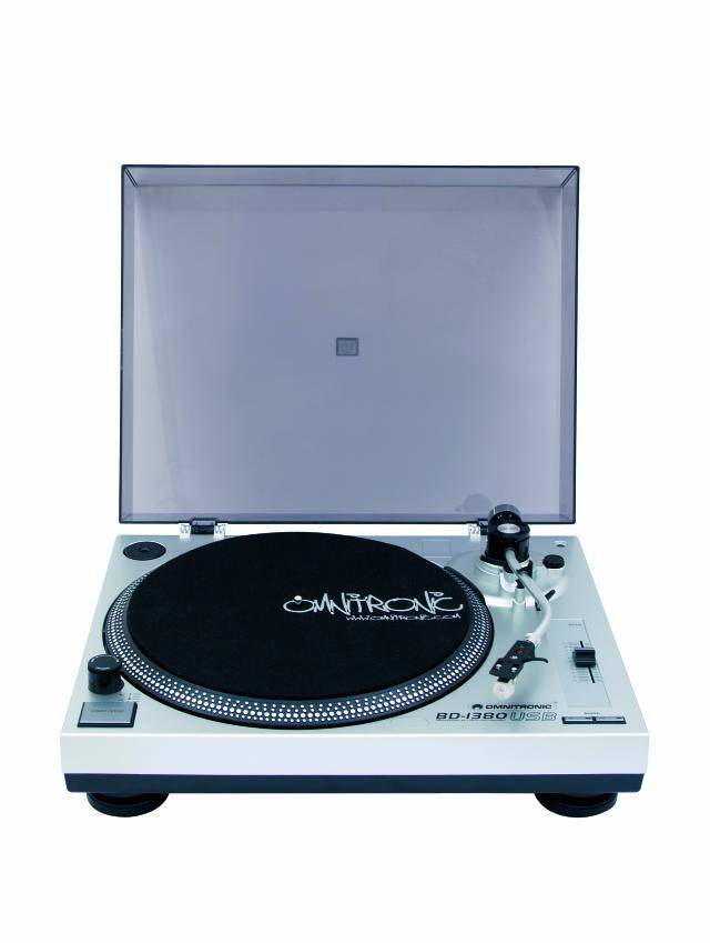 OMNITRONIC BD-1380 USB platespiller