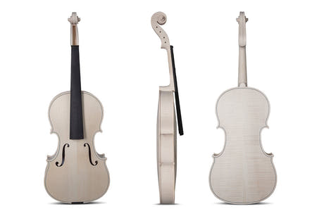 GEWA ulakkert bratsj 40,8 cm, Stradivari, vakkert flammet