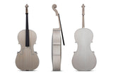 GEWA ulakkert cello 4/4, Stradivari Gore-Booth, vakkert flammet