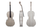 GEWA ulakkert cello 7/8, Stradivari Gore-Booth, vakkert flammet