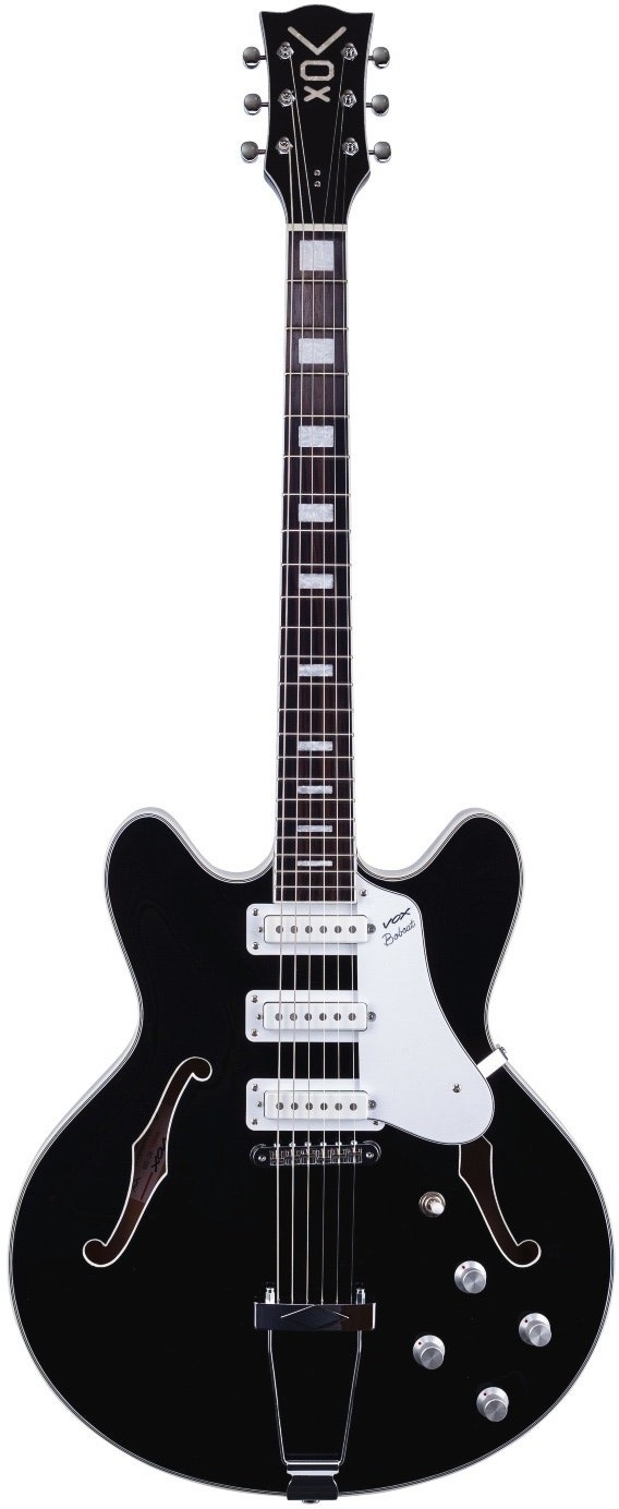 VOX BC-S66-BK Bobcat Gitar, Svart.