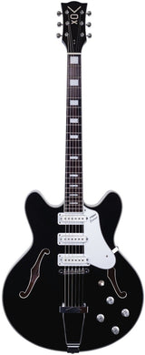 VOX BC-S66-BK Bobcat Gitar, Svart.