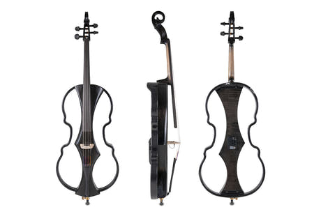 GEWA Novita 3.0 elektrisk cello 4/4, svart
