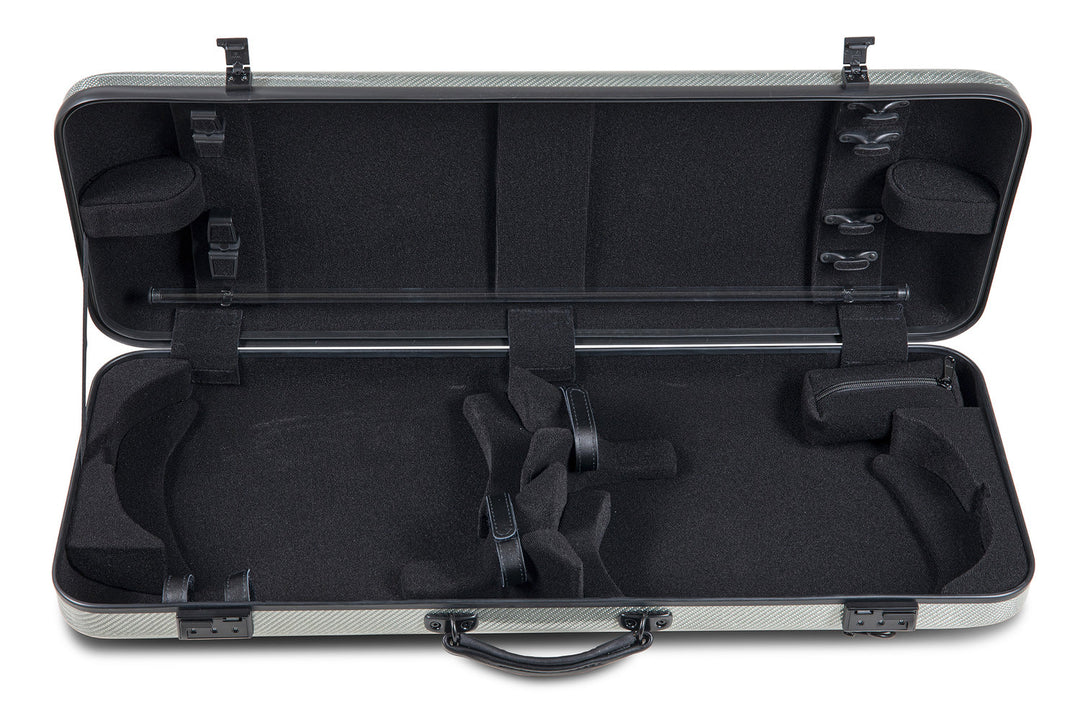 GEWA Fioliner dobbelkoffert Idea 2.7 - Titanium