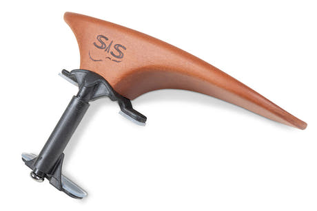 SAS hagestøtte med karbonbase, pæretre, 28 mm høy