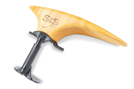 SAS hagestøtte med karbonbase, lønn, 32 mm høy