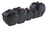 GEWA gigbag-sett for trommesett SPS - 22" x 18", 10" x 8", 12" x 9", 16" x 16", 14" x 6,5"