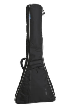 GEWA gitar-gigbag Economy 12 - E-gitar Flying-V svart