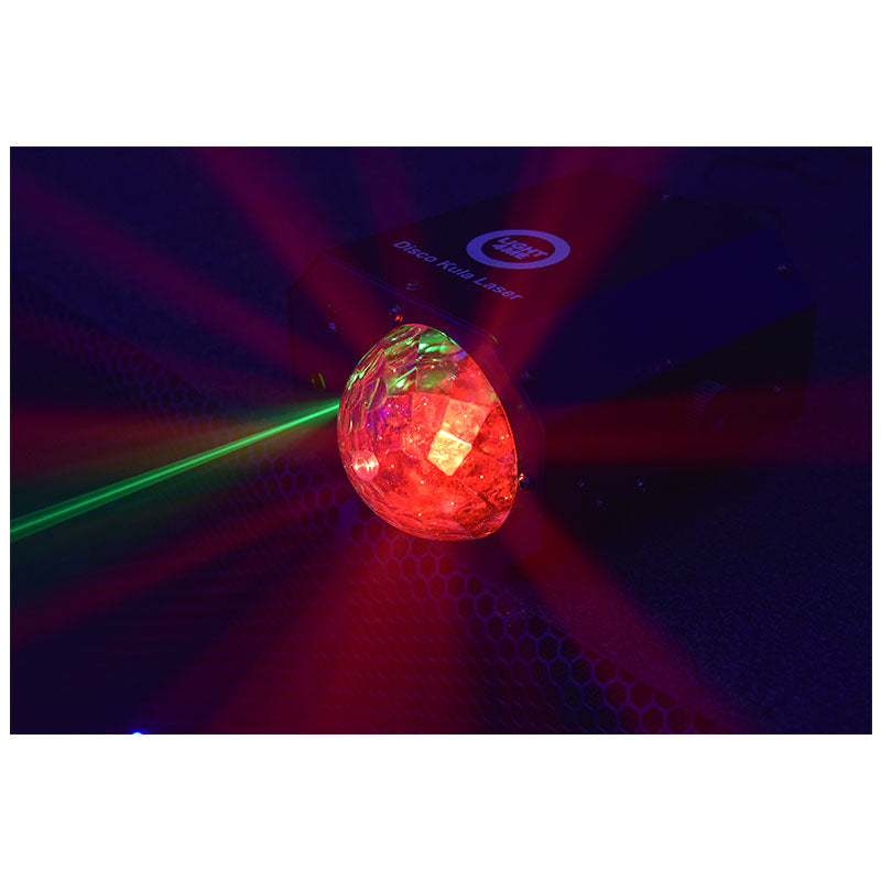 LIGHT4ME DISCO BALL LASERlys multieffekt LED