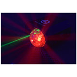 LIGHT4ME DISCO BALL LASERlys multieffekt LED