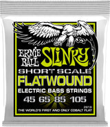 Ernie Ball P02818 Flatwound Slinky Short Scale Bass Regular