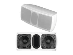 OMNITRONIC OD-22 Vegghøyttaler 8Ohms white