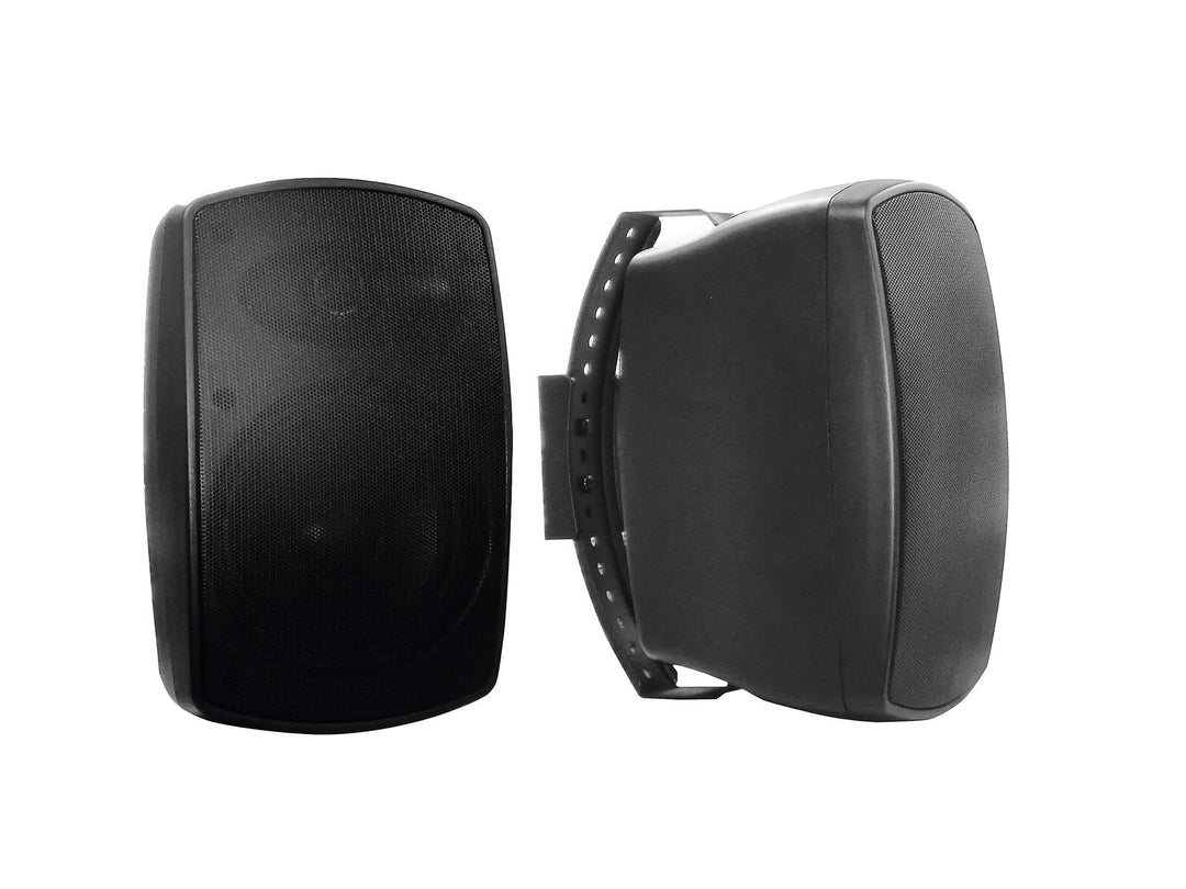 OMNITRONIC OD-5T Wall Speaker 100V svart 2x