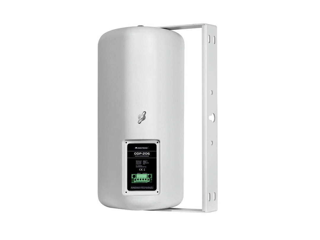 OMNITRONIC ODP-206 Installasjonshøyttaler 16 ohms white 2x