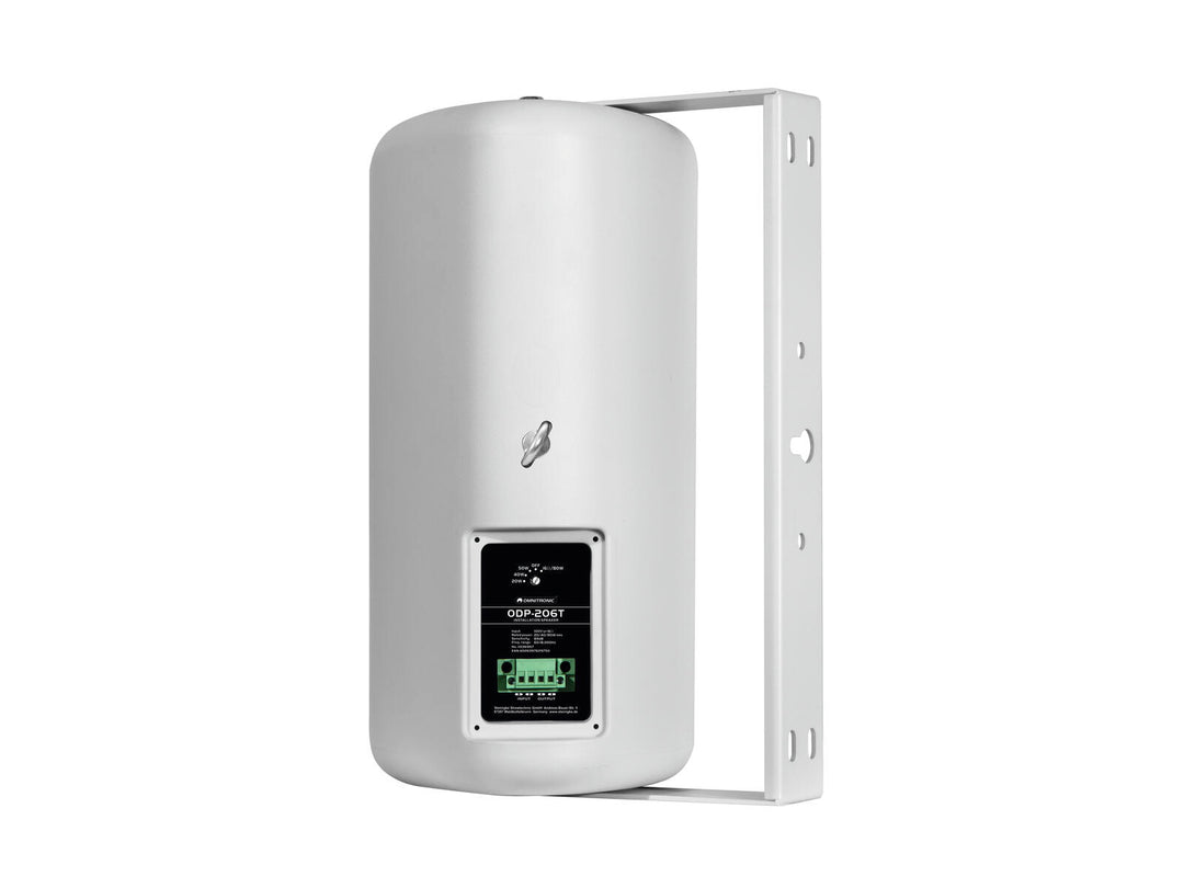 OMNITRONIC ODP-206T installasjonshøyttaler 100V hvit 2x