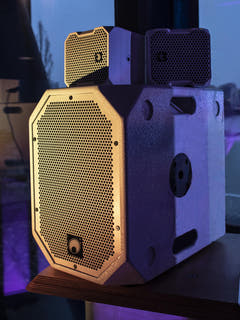 OMNITRONIC BOB-10A aktiv subwoofer hvit