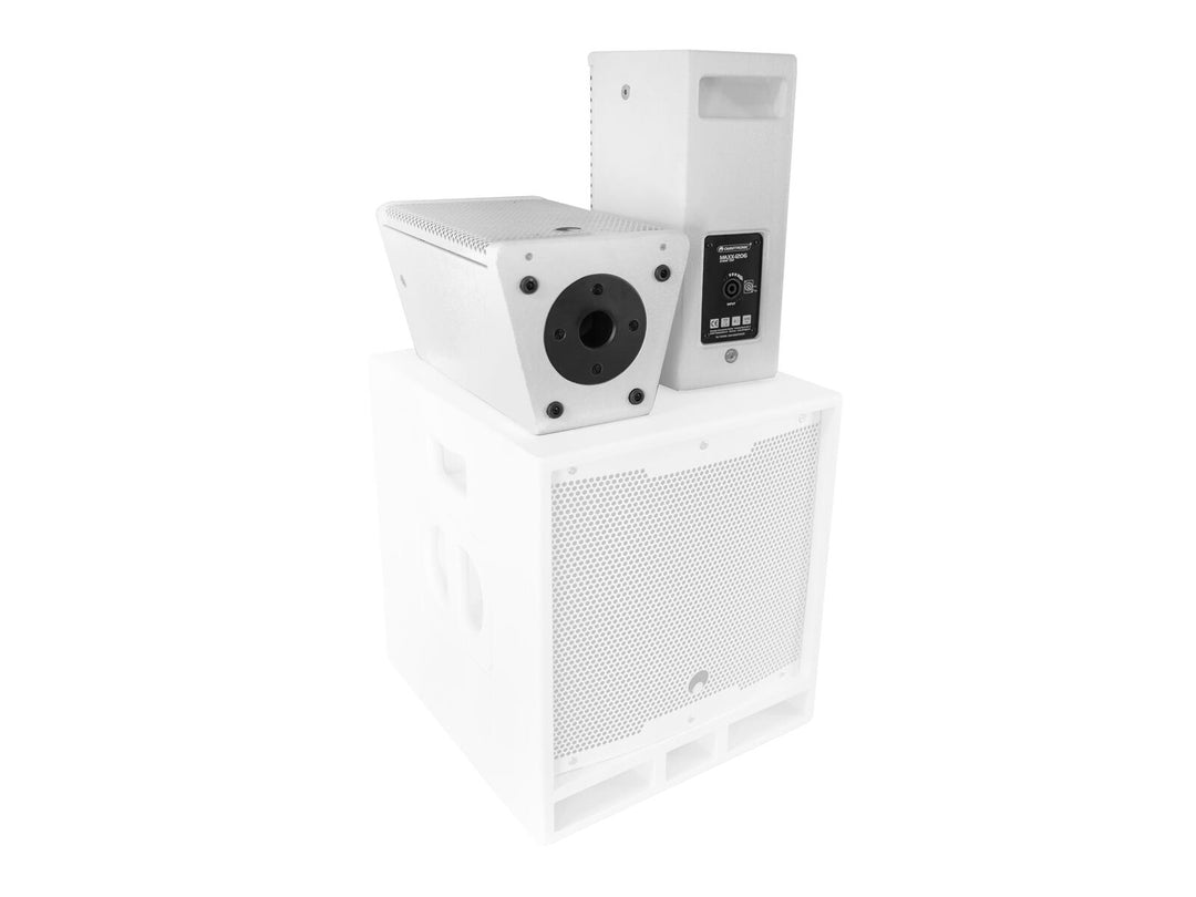 OMNITRONIC MAXX-1206 2-veis topp 6.5" 2x hvit