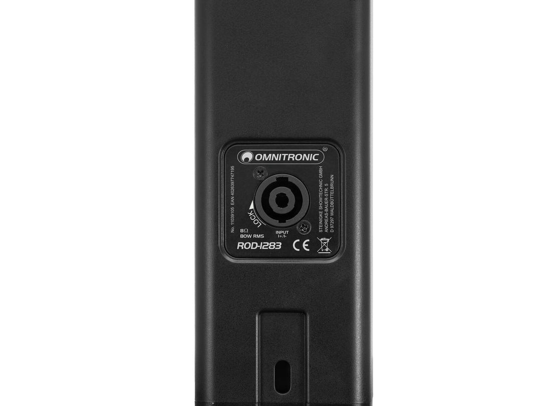OMNITRONIC ROD-1283 aktivt søylehøyttalersystem