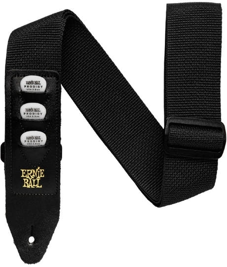 Ernie Ball EB-4039 Pickholder Stropp Svart