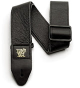 Ernie Ball EB-4134 Italiensk Lær Stropp Svart