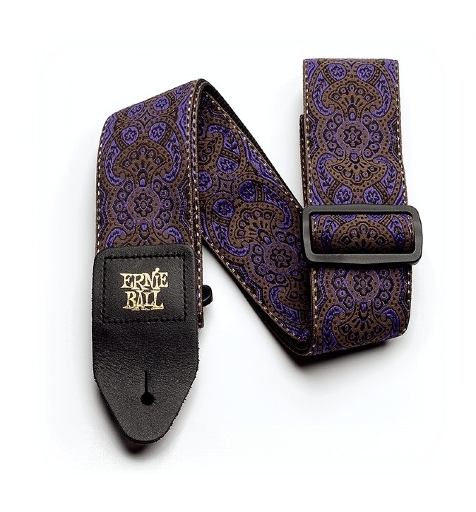 Ernie Ball EB-4164 Lilla Paisley Jacquard Stropp