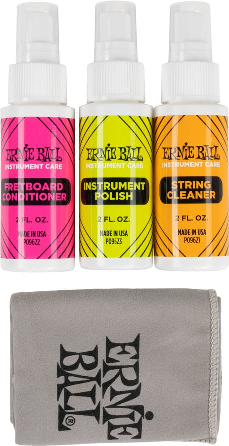 Ernie Ball 4225 Instrumentpleie 3-Pakning