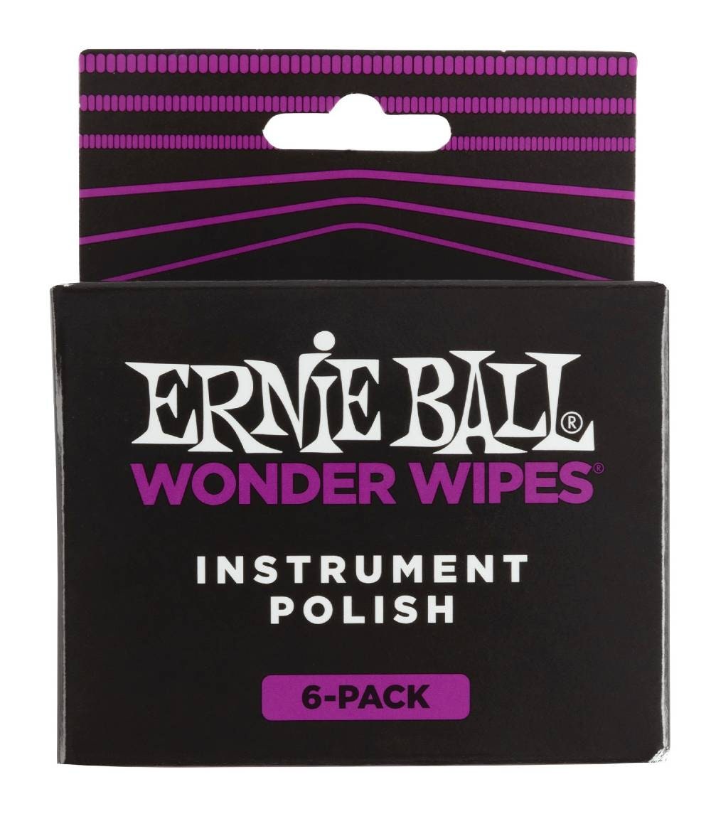 Ernie Ball EB-4278 Wonder Wipes, Polish. 6 Pakke