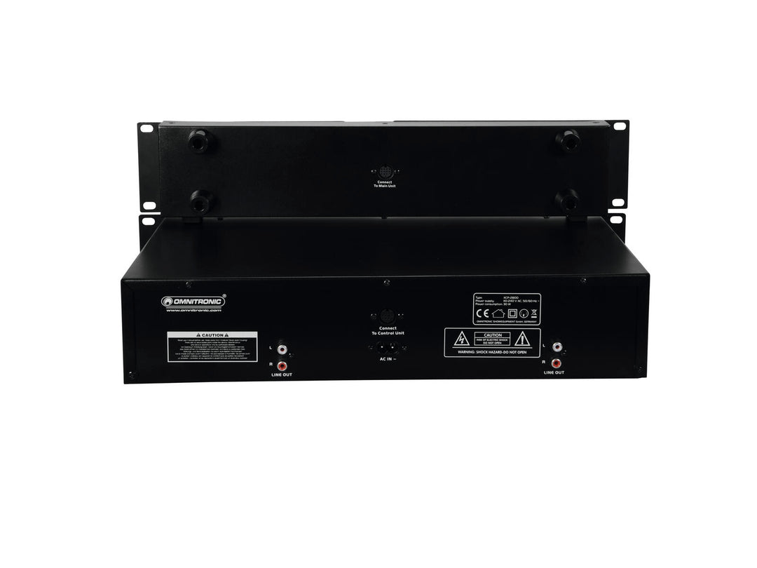 OMNITRONIC XCP-2800 dobbel CD-spiller