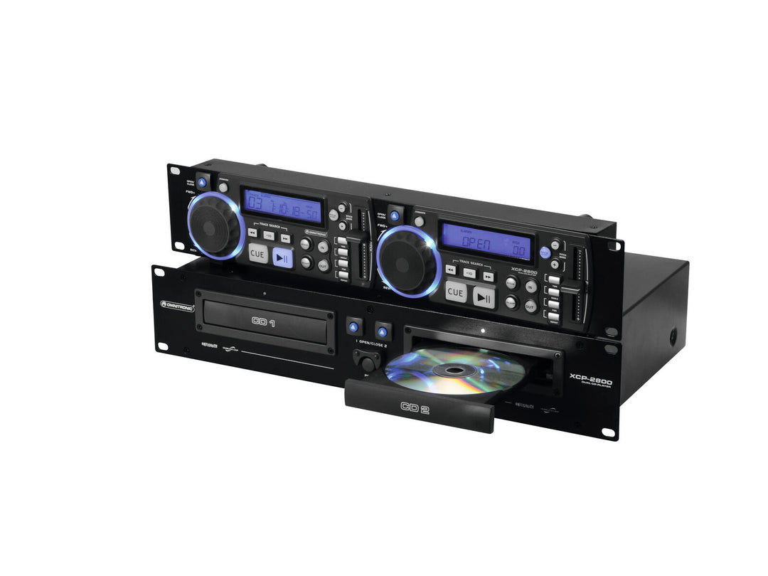 OMNITRONIC XCP-2800 dobbel CD-spiller