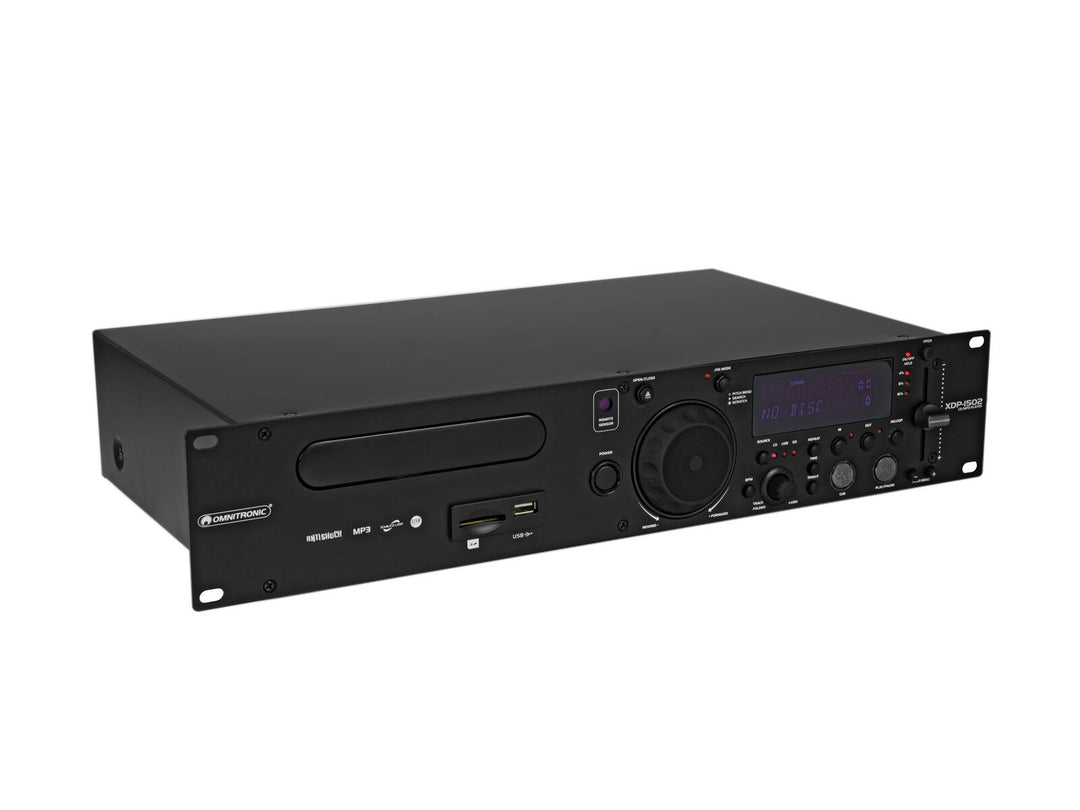 OMNITRONIC XDP-1502 CD/MP3-spiller