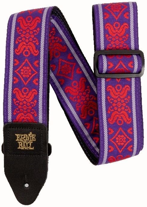 Ernie Ball EB-5330 Royal Flush Rød Stropp
