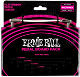 Ernie Ball EB-6387, Flat Patch Kabel Hvit, Multipack