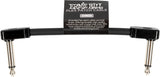 Ernie Ball 6438 Flex Patchkabel Svart, 7,5cm