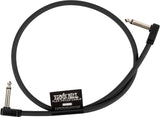 Ernie Ball 6442 Flex Patchkabel Svart 61cm