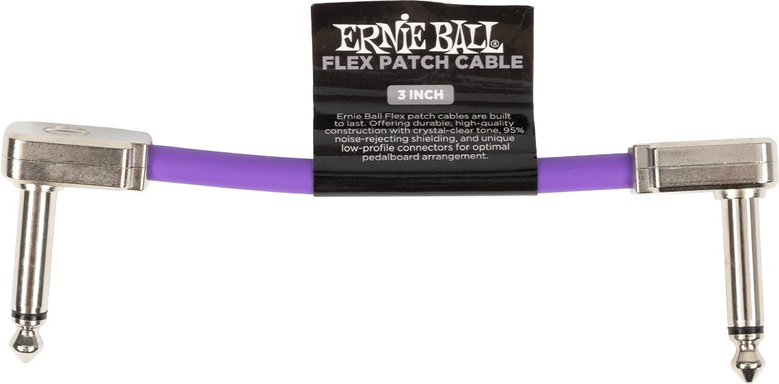 Ernie Ball 6446 Flex Patchkabel Lilla 7,5cm