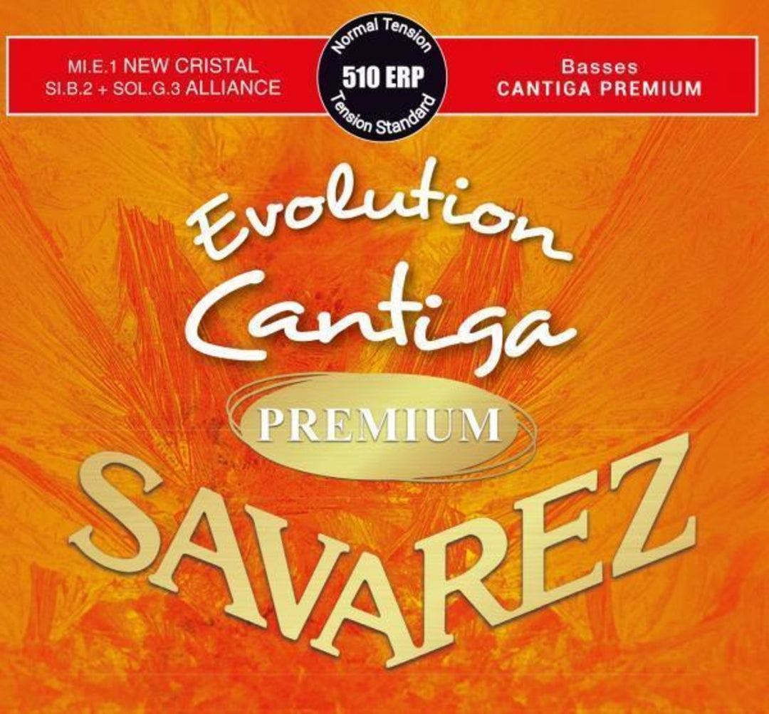 Savarez strenger for klassisk gitar Evolution Cantiga Premium - Sett 510ERP (normal/medium)