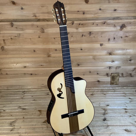 Manuel Rodriguez Signature Legacy Maestro Gitarer Café Olé cutaway - Café Olé (Cutaway)