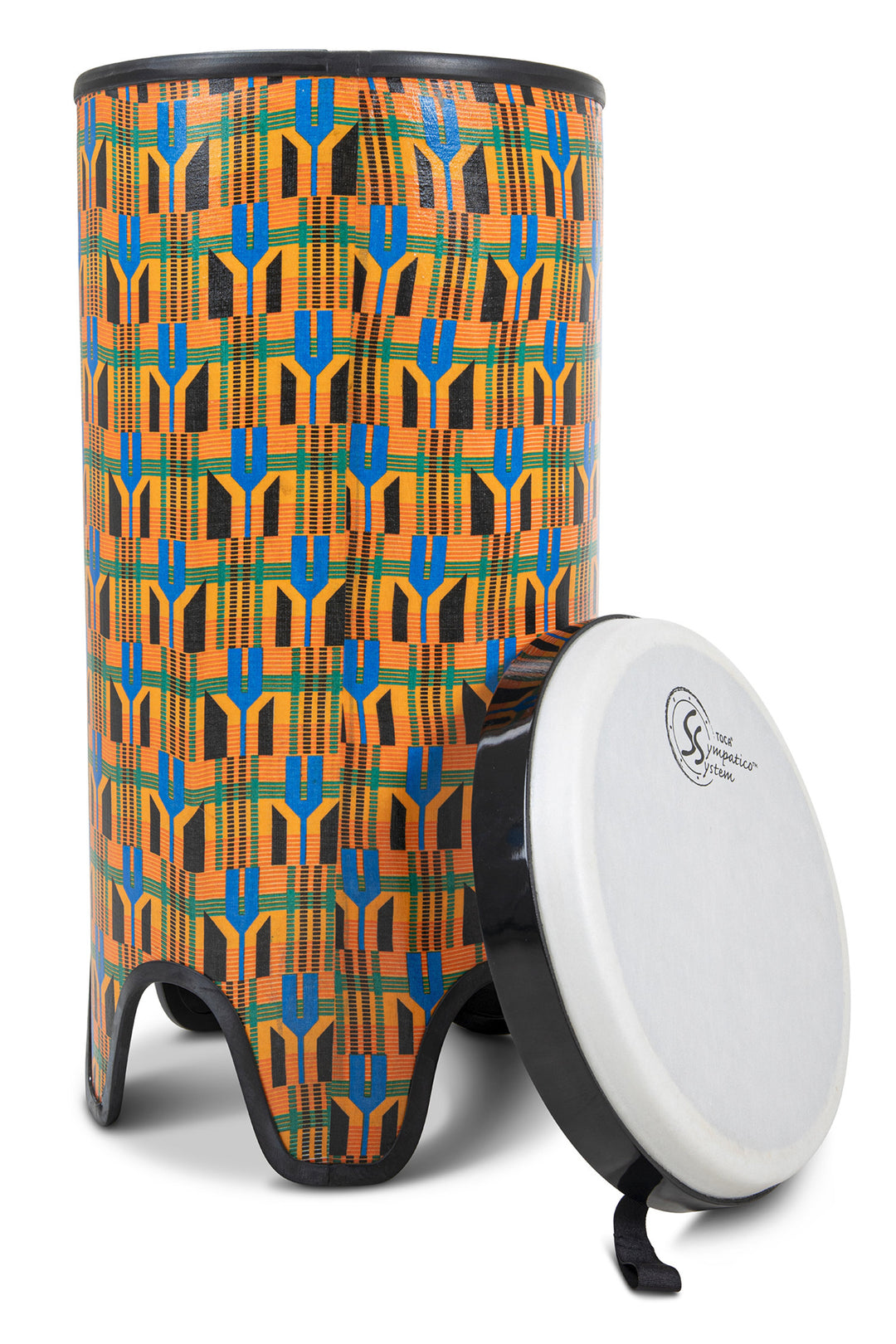 Toca Tubadora Freestyle II – 12" x 24" Kente Cloth (TSSTB-12K-FT)