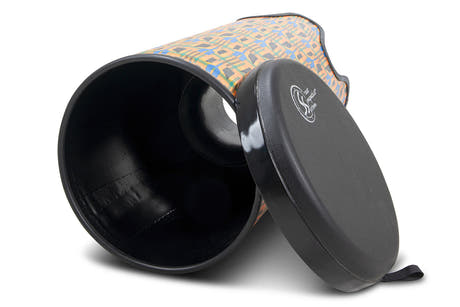 Toca Tubadora Freestyle II – 12" x 24" Kente Cloth (TSSTB-12K-SLT)