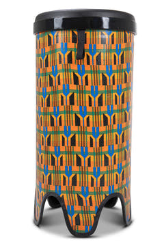 Toca Tubadora Freestyle II – 12" x 24" Kente Cloth (TSSTB-12K-SLT)