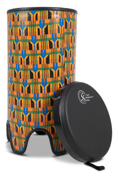 Toca Tubadora Freestyle II – 12" x 24" Kente Cloth (TSSTB-12K-SLT)