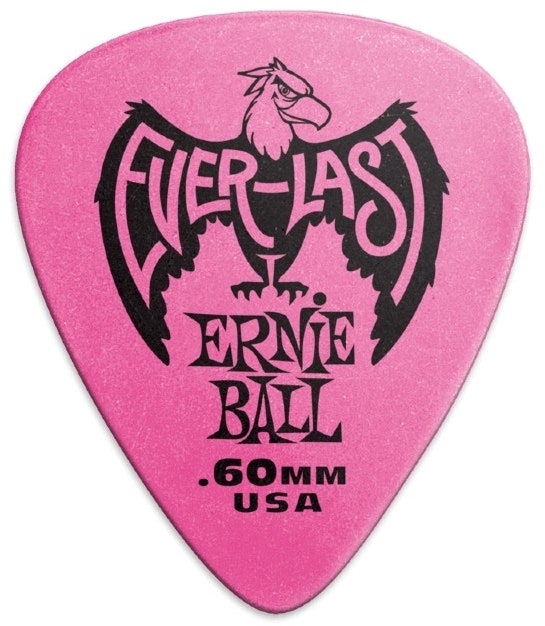 Ernie Ball EB-9179 EVERLAST 60mm -Rosa, 12pk