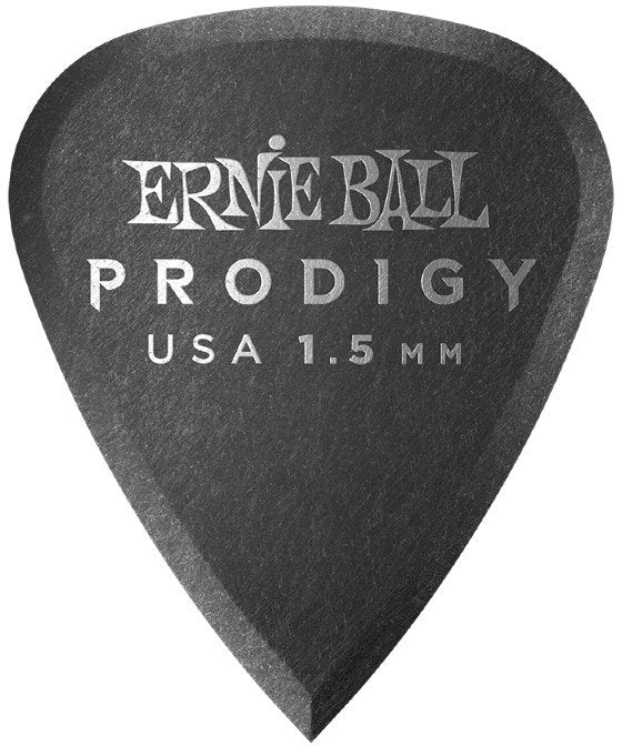 Ernie Ball EB-9199 1.5mm Svart Standard Prodigy Plekk 6-pakning