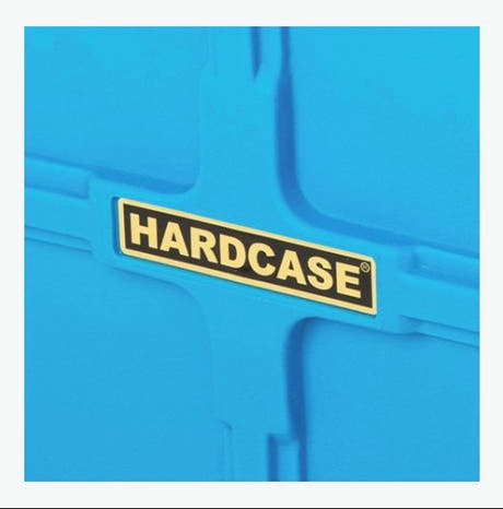 Hardcase 14" Tom Tom-koffert lyseblå